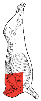 Chuck and Blade, HAM7 code 2250: carcase location diagram (placeholder illustration)